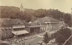 Ur album: Utländska Resan 1890.Konversationshaus i Baden-Baden, Tyskland.