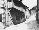 Skioptikonbild med motiv från Rothenburg.
Bilden har förvarats i kartong märkt: Vårresan 1910. Rothenburg. XXIII. Text på bild: 