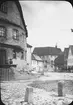 Skioptikonbild med motiv från Münnerstadt
Bilden har förvarats i kartong märkt: Vårresan 1910. Münnerstadt.