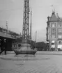 Skioptikonbild med motiv från Köpenhamn.
Bilden har förvarats i kartong märkt: Resan 1904. Köpenhamn.