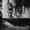 Skioptikonbild med motiv från Magdeburger Dom.
Bilden har förvarats i kartong märkt: Resan 1907. Magdeburg 6.  Halle 2. No: 12. Text på bild: 