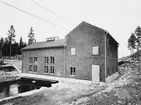 Västgöthyttefors kraftstation. Kraftstationsbyggnaden maj 1924.