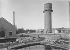 Vattentornet i Kristianstad 1905. Bild från tidskriften Hemmets bildmaterial.