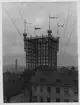 Telefontornet vid Malmskillnadsgatan 30 i Stockholm, foto 1908.