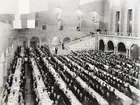 Nordiska Ingeniörsmötet 1949, middag i Blå Hallen, Stockholms Stadshus.