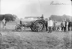 Motorplogstävling vid Hilleröd 1920. 