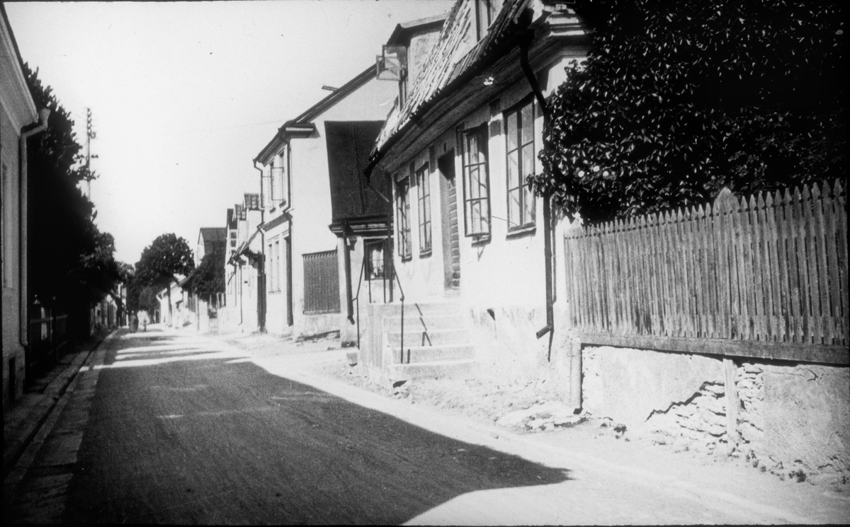 Ljusbild, fotografi från Nordiska arkitekturmötet på Gotland 1920.