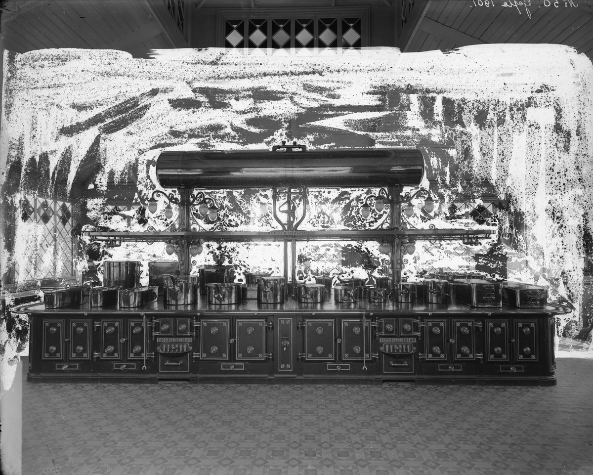 Köksutrustningsutställning i Gefle (Gävle) 1901.