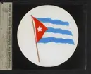 Kolorerade fotografier. Cubas flagga.