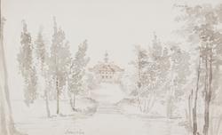 Herrgården på Svanå bruk 1811.