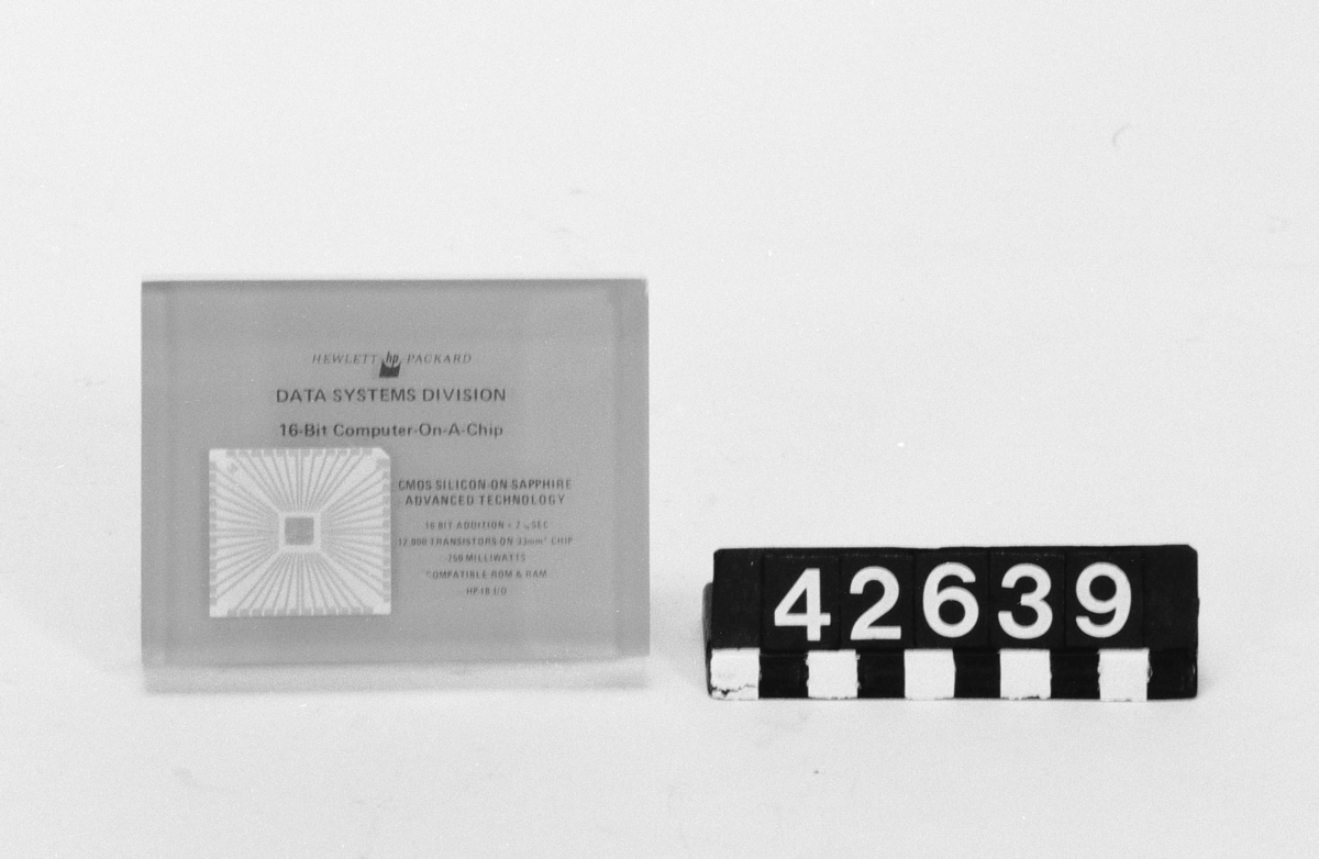 Integrerad krets -Tekniska museet / DigitaltMuseum