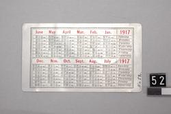 Almanacka, av aluminium