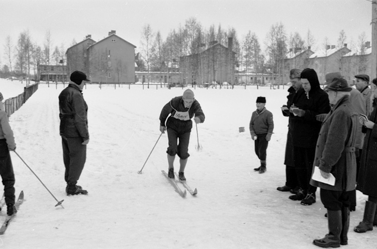 DM på skidor i Hällefors, skidtävling.