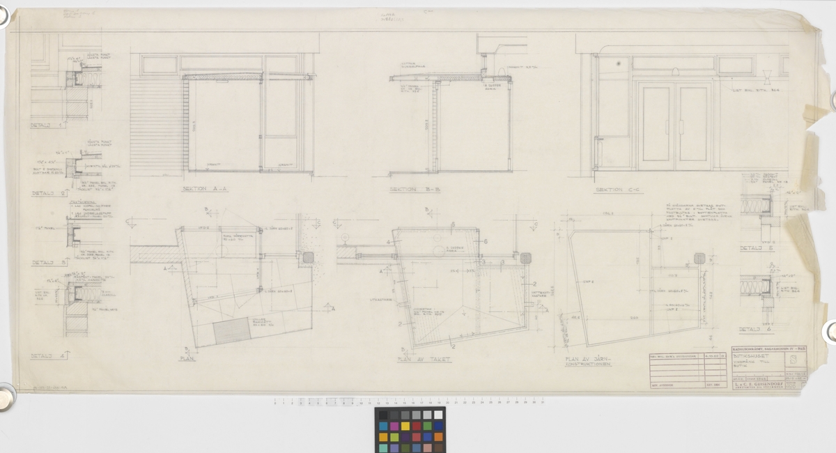 Ritning -ArkDes / DigitaltMuseum