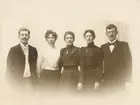 Gruppfoto, Borgqvists släktgrupp.