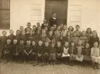 Skolklass, foto: B P Bengtsson Trelleborg, negativ 70:3167.