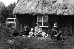 John och Effie Liedholm, Karl Erland Hilmer Liedholm och hans son Gösta Erland.