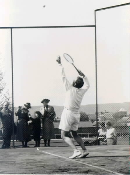Tennisspelaren Kalle Schröder.