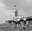 Fotboll, ÖSK - Motala.
22 augusti 1955.