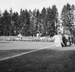 Fotbollsmatch mellan Jönköping södra (J-södra) och Huskvarna idrottsförening (HIF) på Stadsparksvallen i Jönköping.