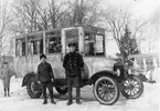 Buss Stora torget-Ranten-Mösseberg. Sonen heter Egon Sand.