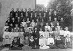 Konfirmation 1909 från Hällestad.