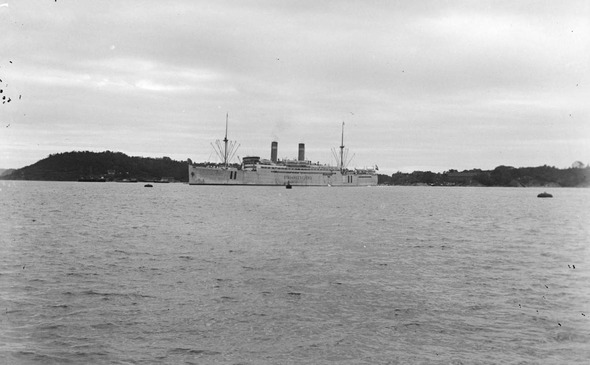 DS Stavangerfjord. Den Norske Amerikalinje.