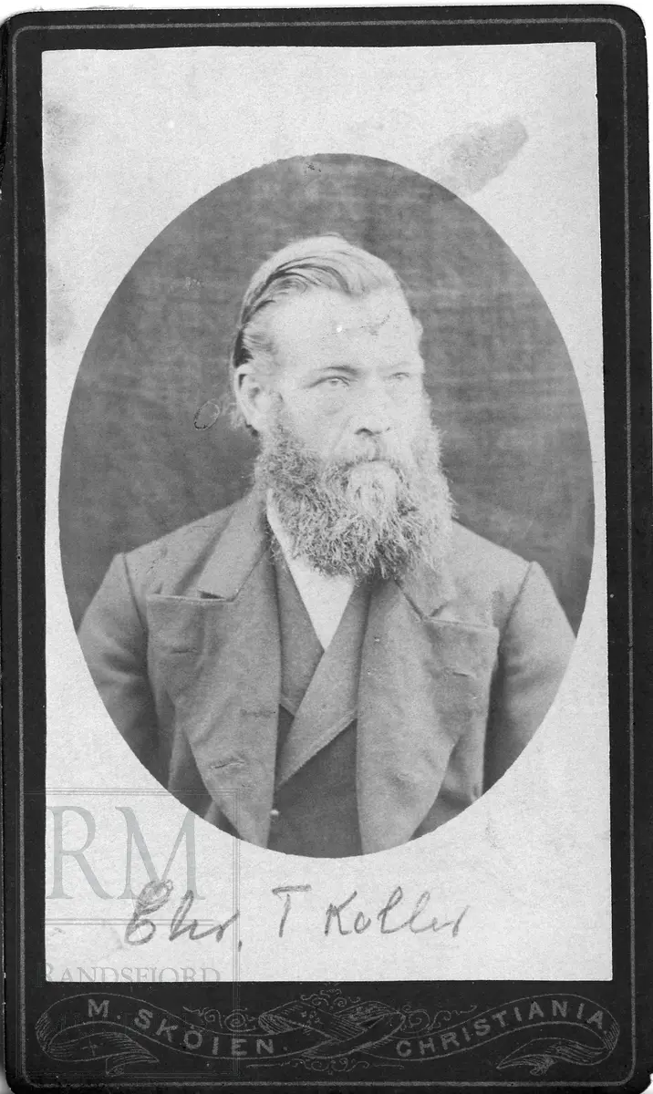 Portrett av Christian Torstensen Koller, f. 1838