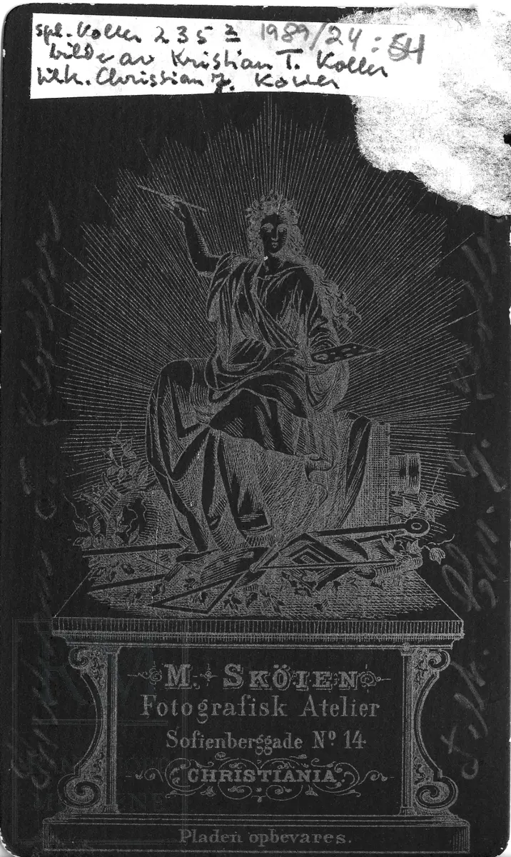 Portrett av Christian Torstensen Koller, f. 1838