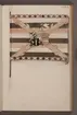 Avbildning i gouache föreställande fana tagen som trofé av svenska armén. Den avbildade fanan finns bevarad i Armémuseums samling, för mer information, se relaterade objekt.