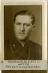 Porträtt av Yngve Sixten Frithiof Ekblad, officer vid Södra Skånska infanteriregementet I 7 och Intendenturkåren.