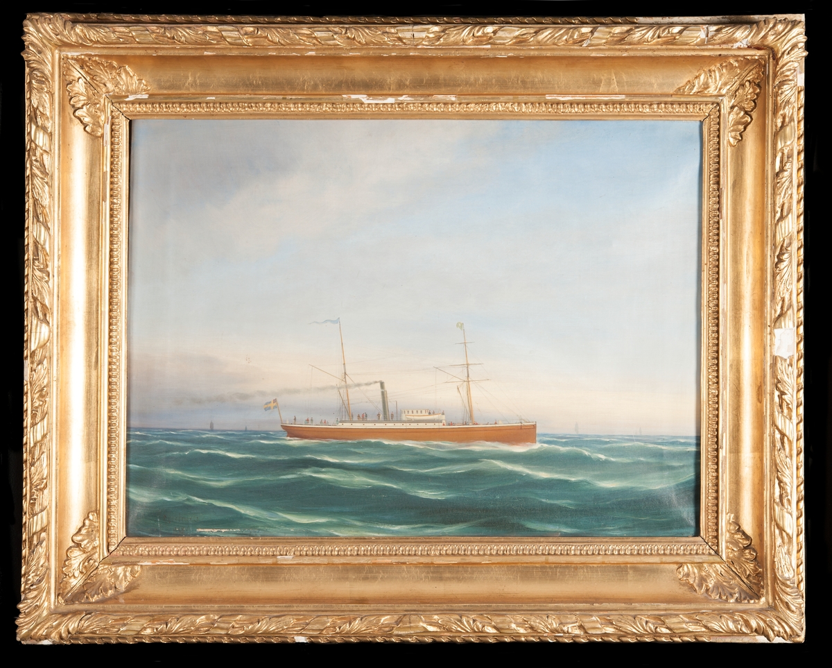 Skonertriggat lastångfartyg