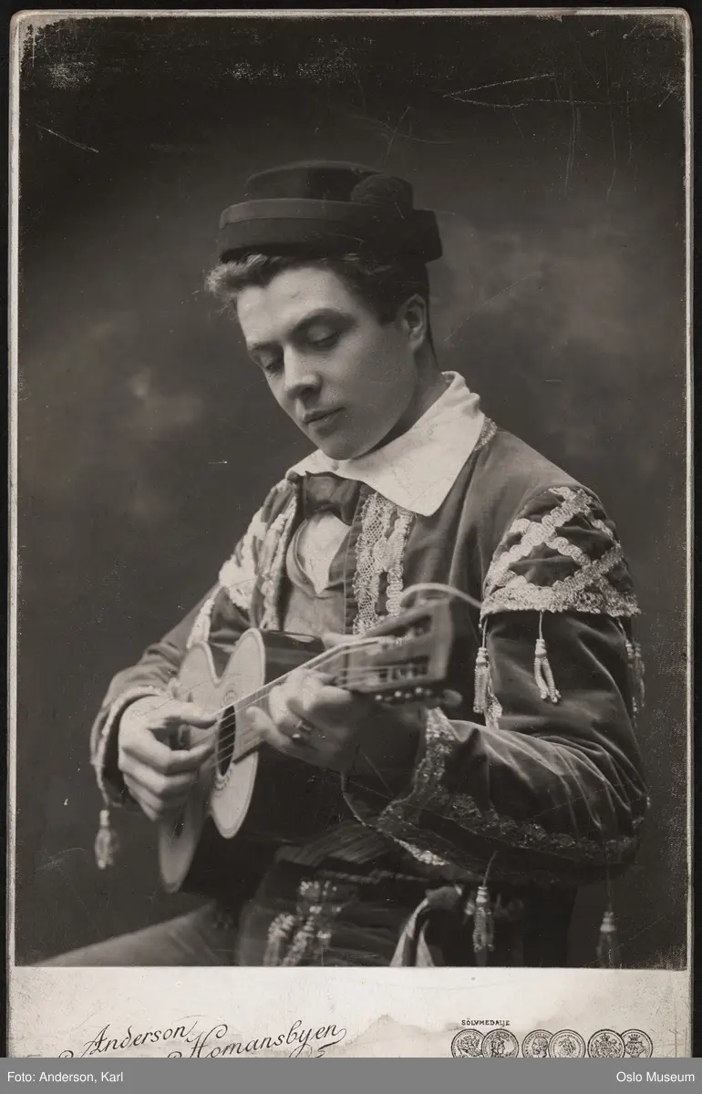 portrett, mann, skuespiller, rollebilde, kostyme