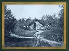 Jämshögstugan på Skansen byggd av kullerstenar. Stenstugan uppfördes 1891 och inreddes för att illustrera fattigbebyggelse i Blekinge.