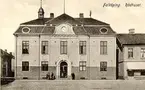 Kv. Rådmannen. Stora torget 17. Nya Rådhuset 1912.