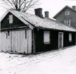 Kv. Plåtslagaren, Repslagaregatan 28. Rivet hus för parkeringsplats.