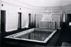 Mössebergs bad. Gamla Badhuset. Badbassängen i I:a klass herrbadet.
