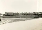 Kv. S:t Matteus, Medborgarplatsen. Platsen för nuvarande Stadshus och Stadsbibliotek. Botvidsgatan, S:t Sigfridsgatan och Fredriksbergsvägen.