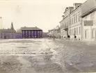 Stortorget i Falköping taget i början av 1900-talet.