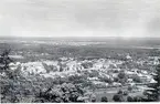 Norra Kyrketorps sn. Turistresa i Linnés spår, sommaren 1967. Utsikten från Skultorps nabbe.