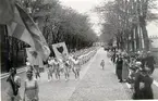 Gymnastikfesten pingst, 1937. Hela Vg:s gymnaster.