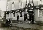 Från fältmanövern 1910, möjligen i Skövde.