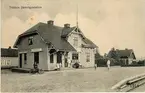 Trädets järnvägsstation.