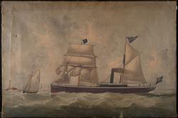 Lastångfartyget S:T ERIK [Skonertriggat lastångfartyg]