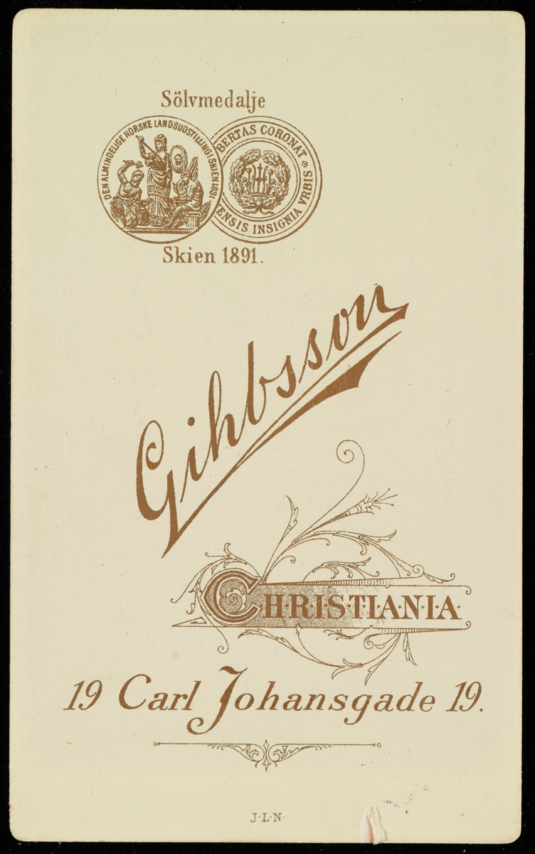 Portrett av Borghild Anker.