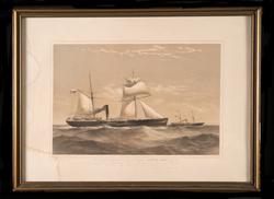 Hjulångfartyg, skonertriggat