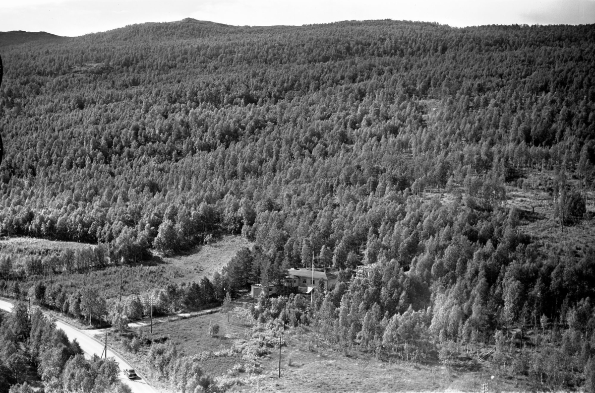 Flyfoto: Setermoen, Tingstad i Baru 1959