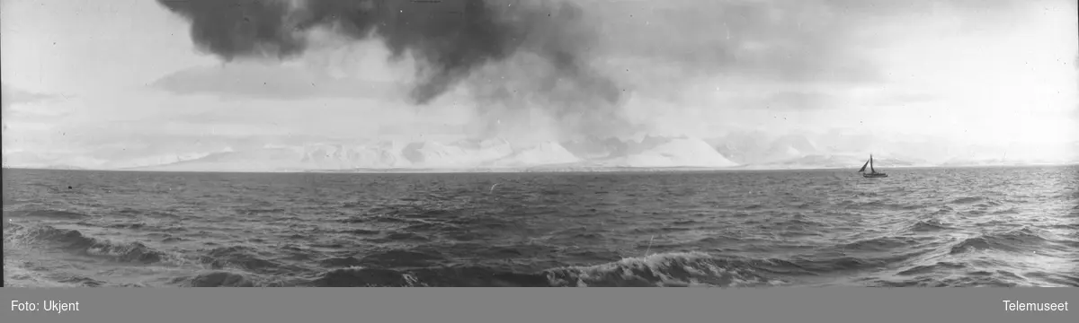 Telegrafdirektør Heftyes reise i Nord- Norge 1911. Lyngenfjord 22.mars.