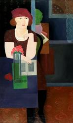 Porträtt av min syster [Måleri]