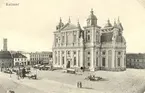 Kalmar domkyrka är byggd i barockstil. Kyrkobygget startades 1660 och slutfördes 1703.
Invigningen skedde 1682 i en långt ifrån klar kyrka. Arkitekt Nicodemus Tessin den äldre.